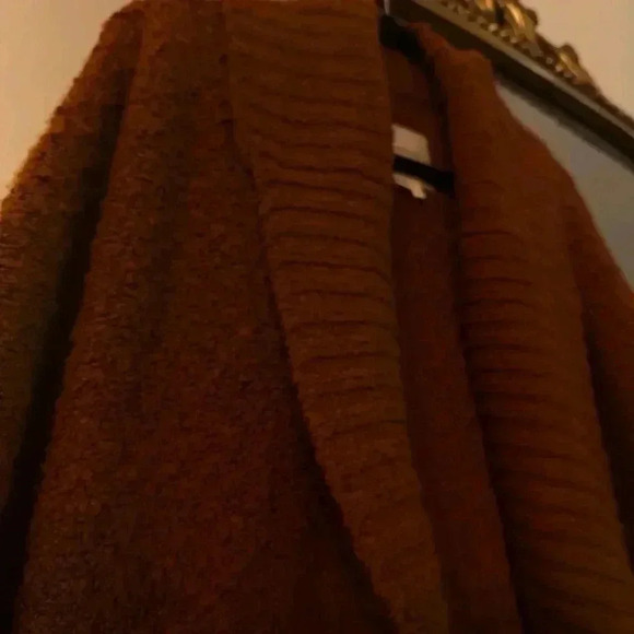 Anthropologie Denise Cocoon Sweater Open Front Cardigan - Picture 13 of 15